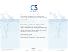 Tablet Screenshot of csleisure.com